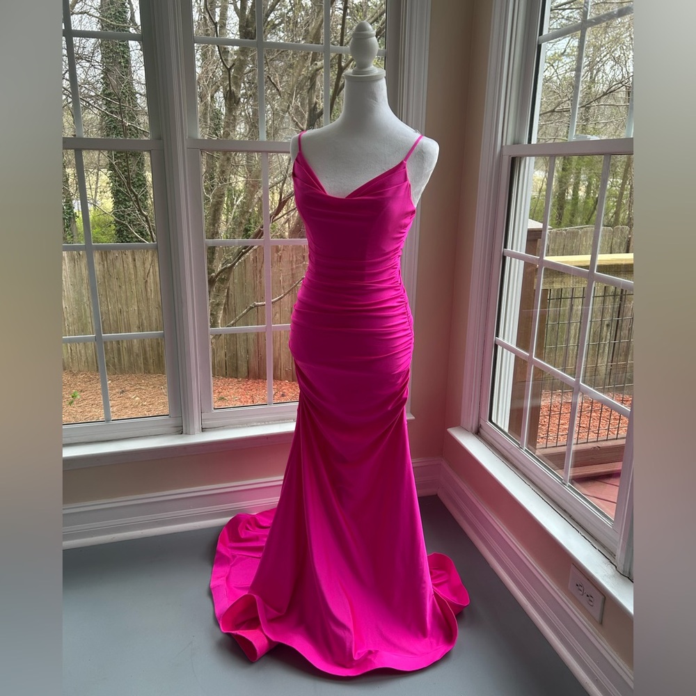 B Darlin Dress - Juniors' Shirred Gown, Created for Macys | PROM size 3/4